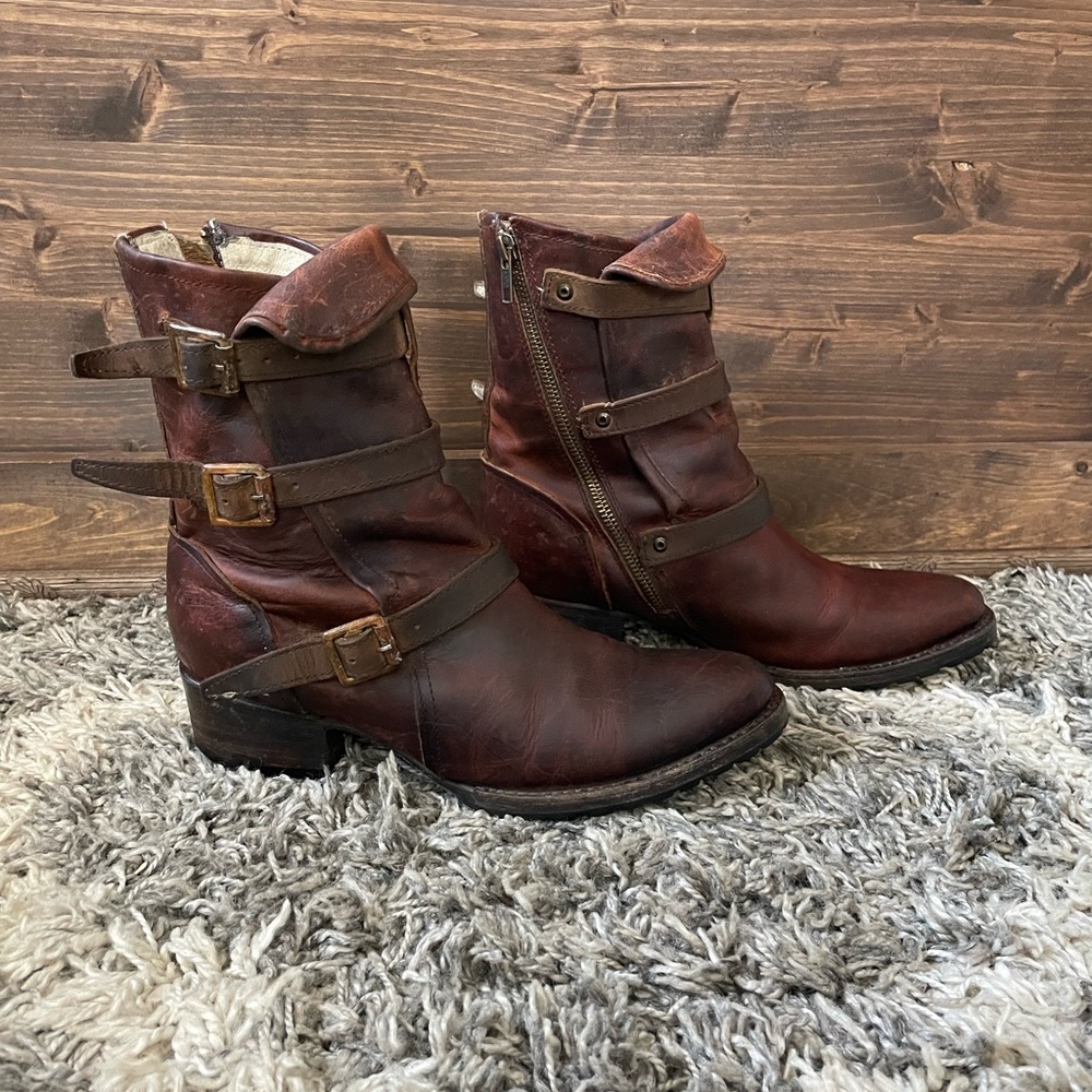 Freebird by Steven Apex Boots in Cognac Rare! - Picture 3 of 14
